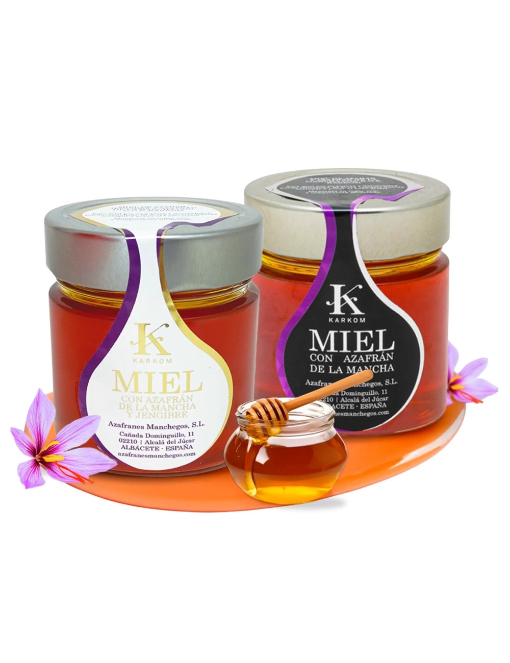 Especial Pack Miel con Azafrán y Jengibre