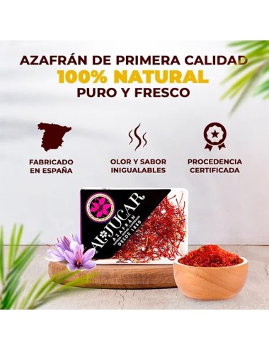 Azafrán Selecto Al-Júcar en Caja 2 g
