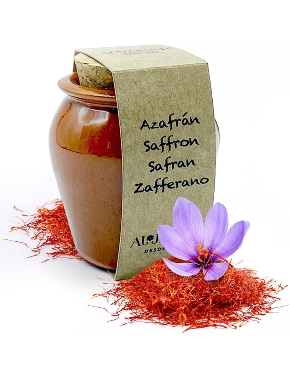 Saffron select Al-Júcar handmade pottery 1 g