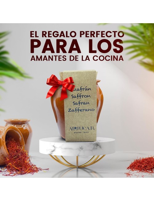 Saffron select Al-Júcar handmade pottery 1 g