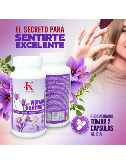 Cápsulas para el bienestar femenino