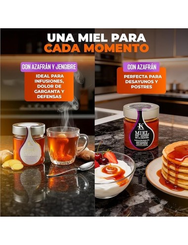 Especial Pack Miel con Azafrán y Jengibre