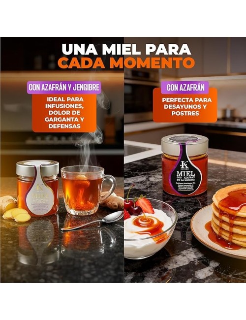 Special pack Saffron & Ginger Honey