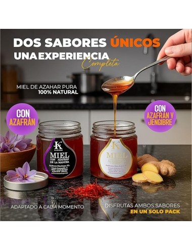 Special pack Saffron & Ginger Honey