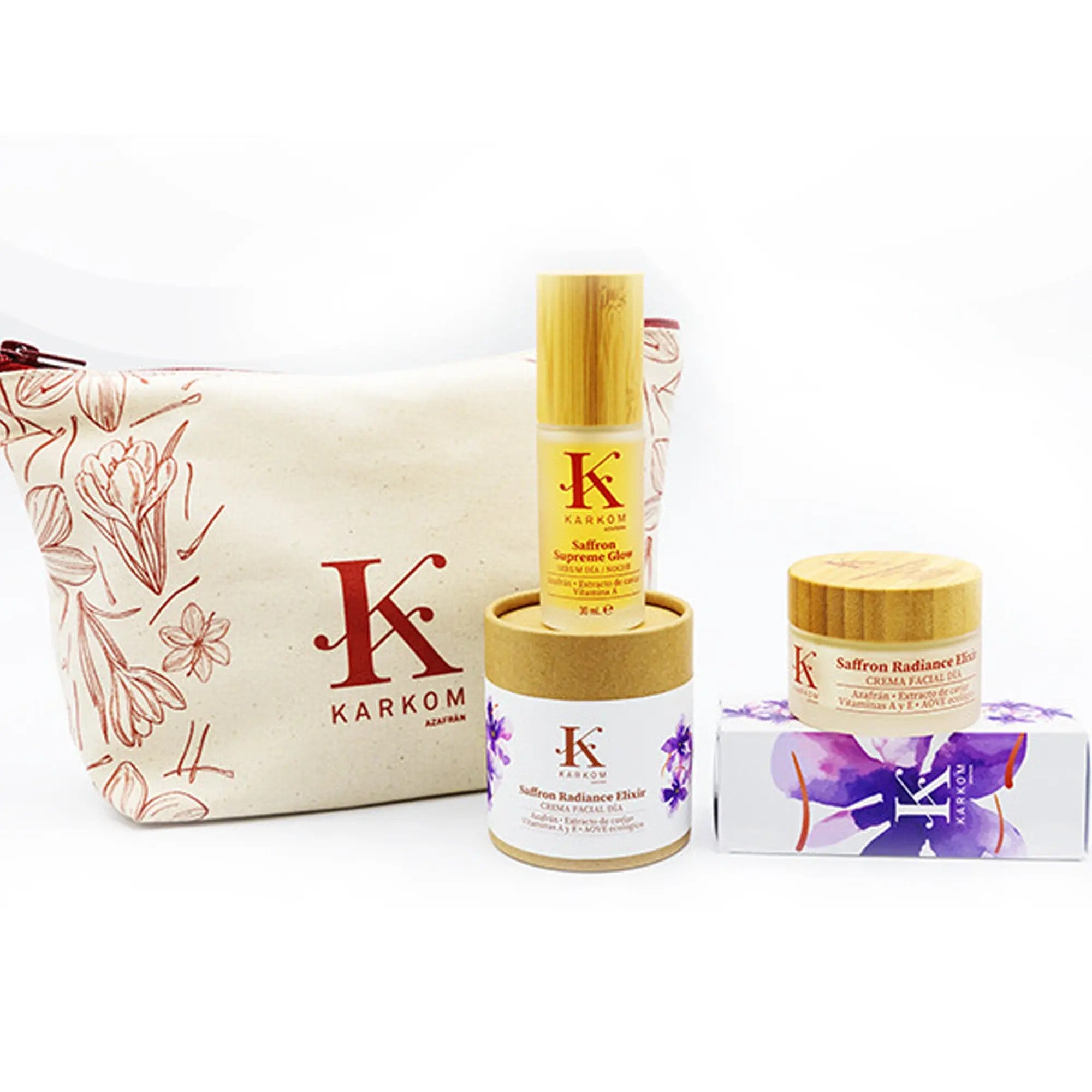 Neceser con SERUM Y CREMA FACIAL