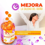 Gominolas con Melatonina y Azafrán