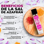 Sal con Azafrán de La Mancha
