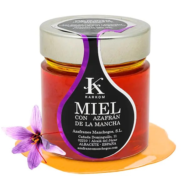 Miel con Azafrán de La Mancha