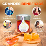 Miel con Jengibre y Azafrán